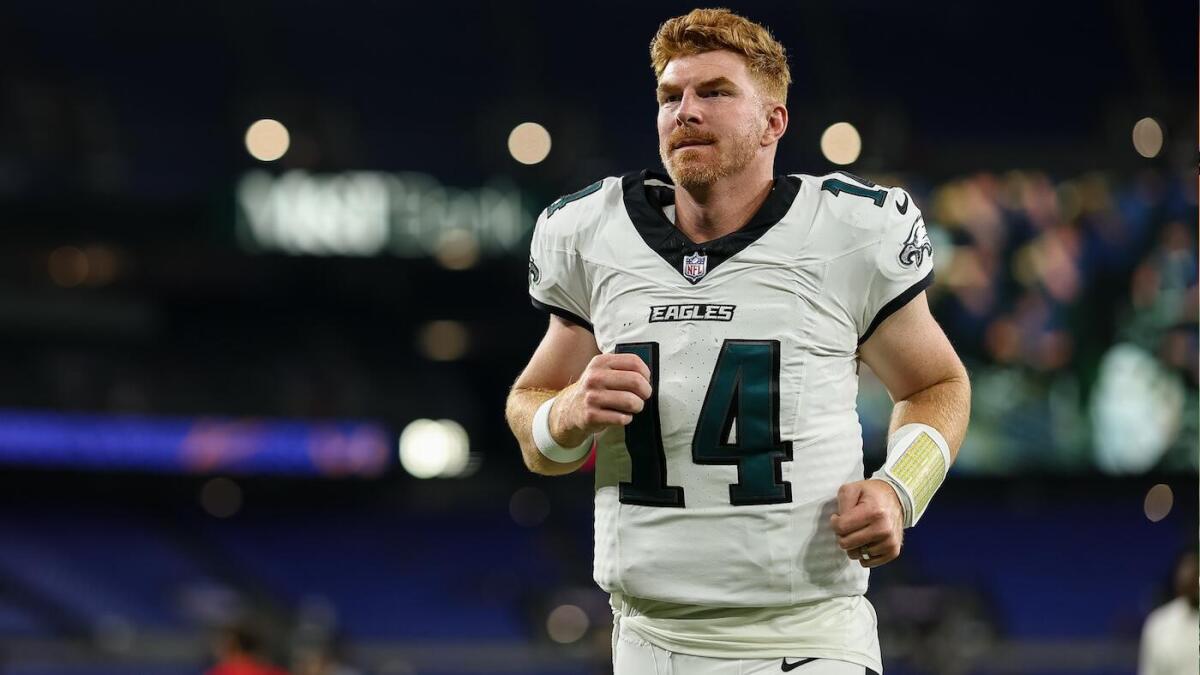 Falcons make quarterback change, signing Andy Dalton and releasing Cooper Rush