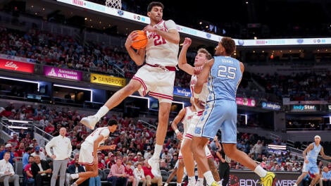NCAA Basketball: North Carolina at Indiana