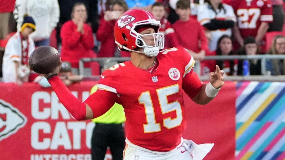 2026 Week 7 NFL player prop picks, best bets for Sunday's games feature Patrick Mahomes, Jahmyr Gibbs