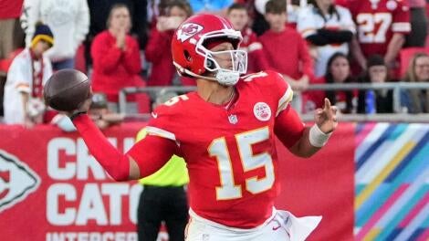 Patrick Mahomes Kansas City Chiefs