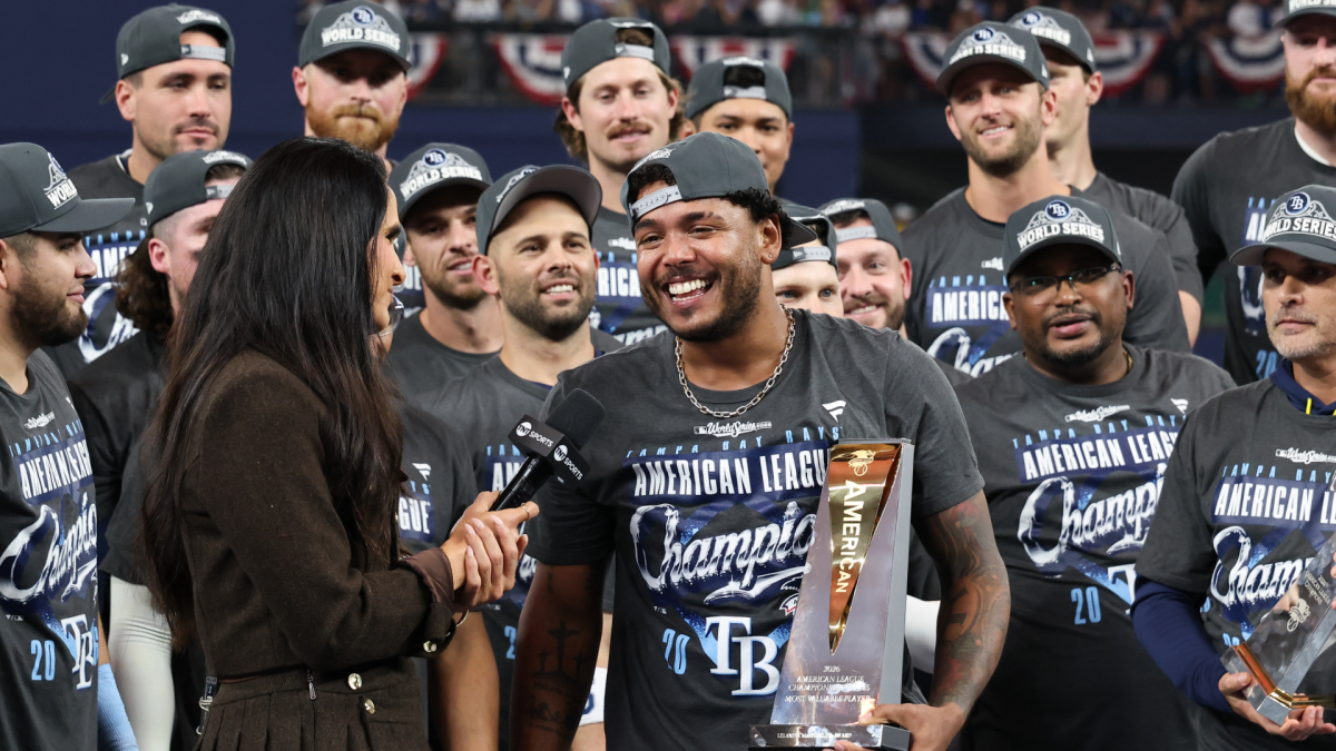 Rays' Freddy Peralta named ALCS MVP after two starts, including Game 6 clincher, one relief appearance