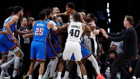 Oklahoma City Thunder v San Antonio Spurs