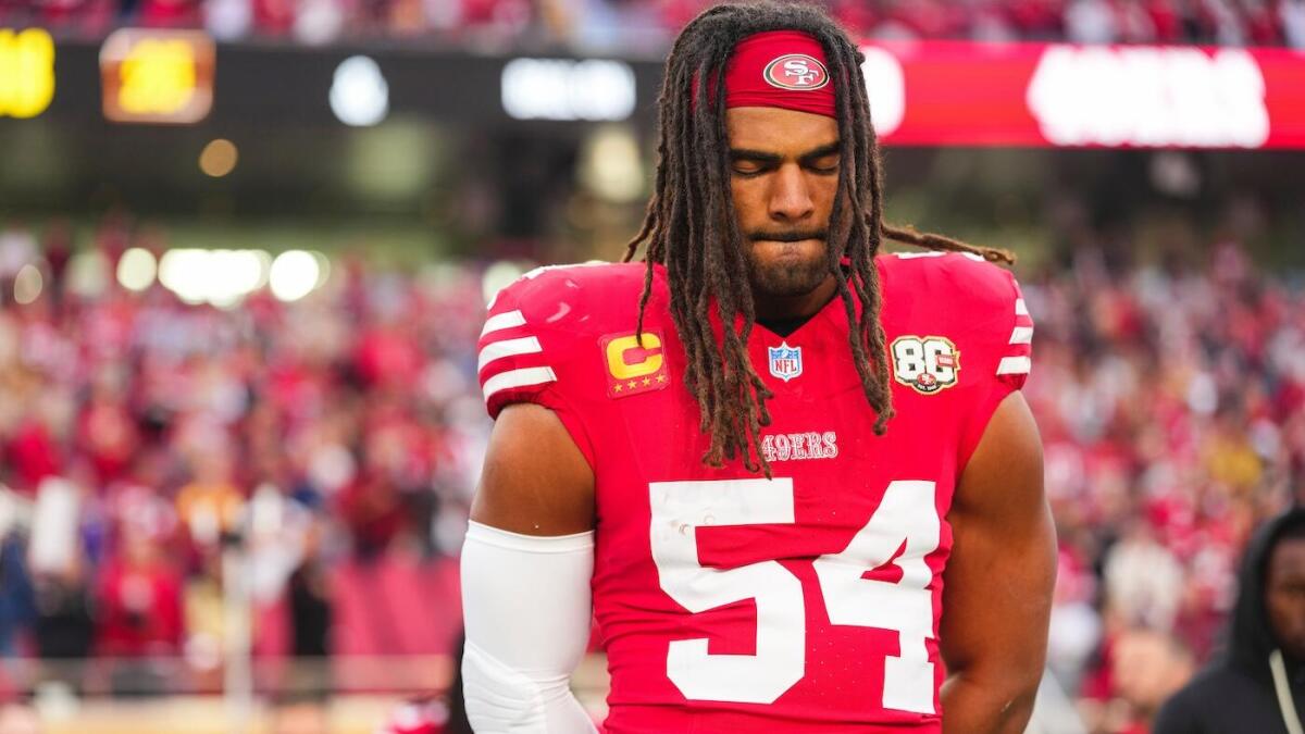 NFL Fines Fred Warner for Two Hits During Week 6 Game