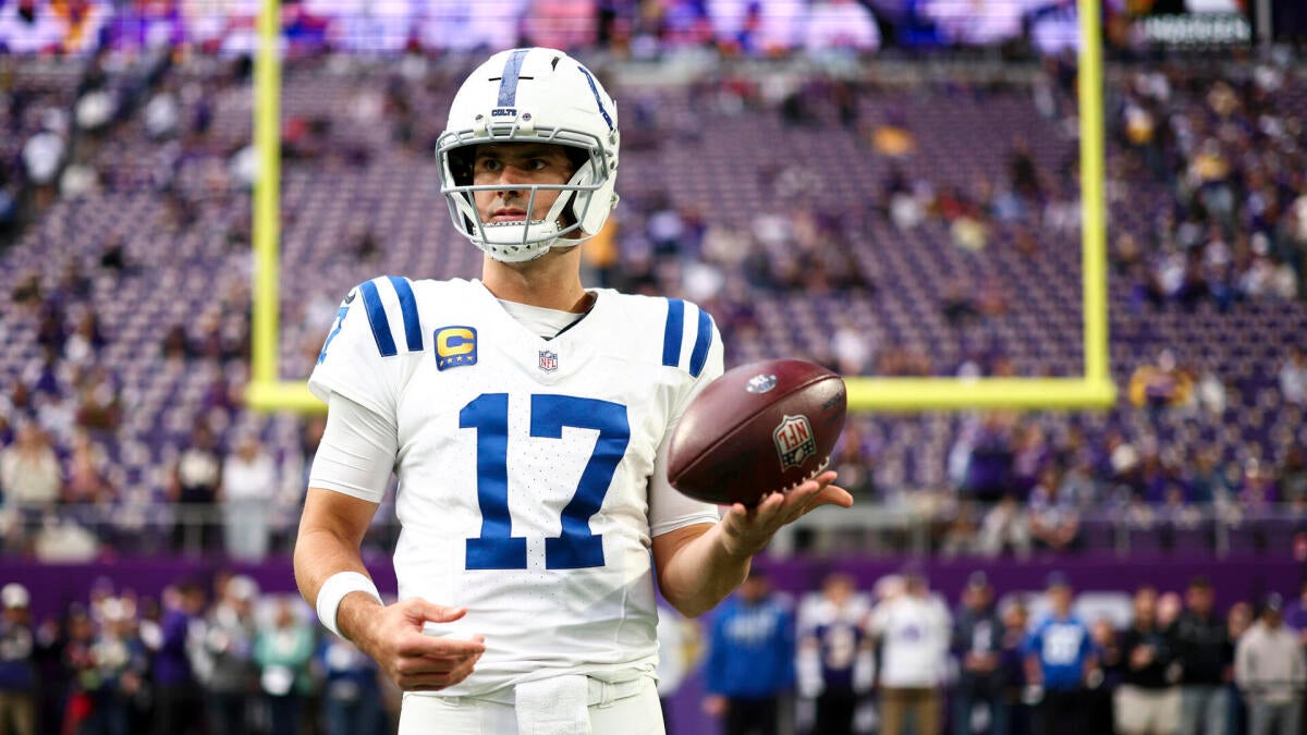 Colts' Shane Steichen has 'not thought' about QB change despite Daniel Jones' struggles, photo 2 of 2