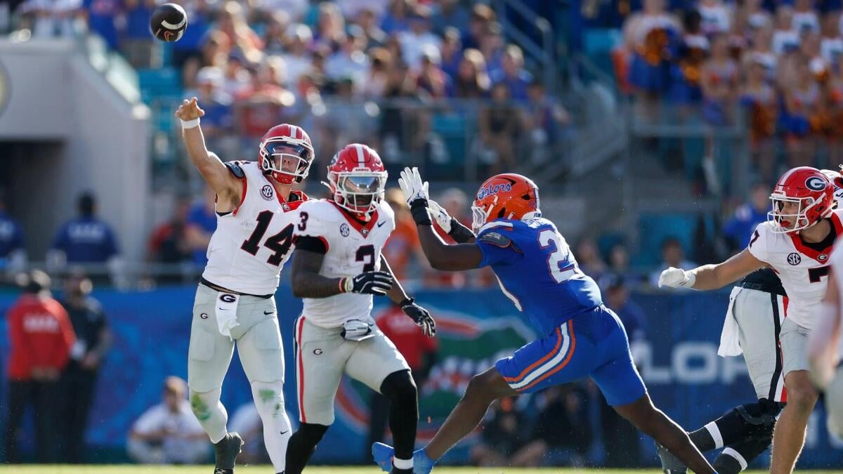 Image accompanying The Six Pack: Picks for Georgia vs. Florida, Ohio State vs. USC and Tom Fornelli's lock of the week for Week 9, from CBS Sports